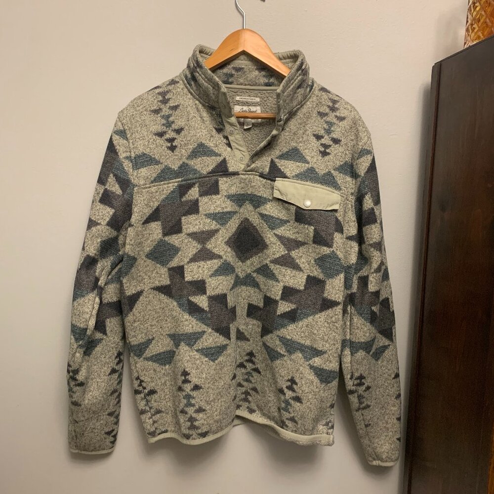 Lucky Brand Aztec Fleece